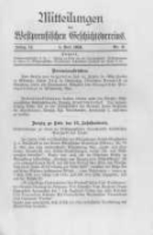 Mitteilungen des Westpreussischen Geschichtsvereins. 1916 Jahrg.15 nr3