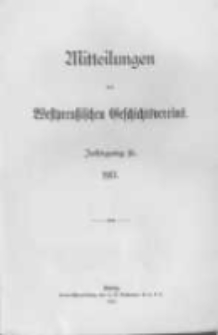 Mitteilungen des Westpreussischen Geschichtsvereins. 1917 Jahrg.16 nr4