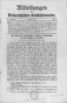 Mitteilungen des Westpreussischen Geschichtsvereins. 1933 Jahrg.32 nr1