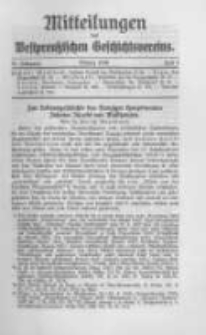 Mitteilungen des Westpreussischen Geschichtsvereins. 1936 Jahrg.35 nr4