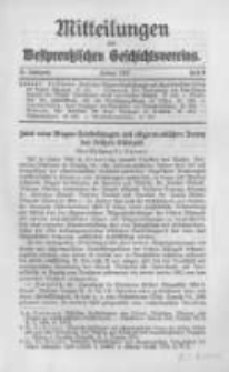 Mitteilungen des Westpreussischen Geschichtsvereins. 1937 Jahrg.35 nr5