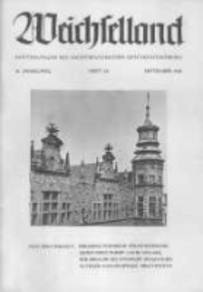 Weichselland. Mitteilungen des Westpreussischen Geschichtsvereins. 1942 Jahrg.41 heft 1-2