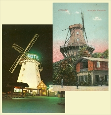 Pocztówki, Wiatraki w Niemczech ; Postcards – windmills in Germany