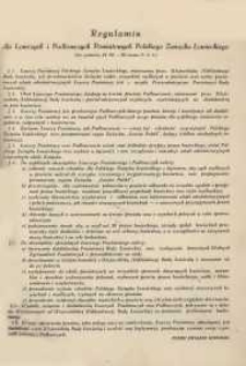 Regulamin dla Łowczych i Podłowczych Powiatowych Polskiego Związku Łowieckiego