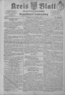 Kreis Blatt f&uuml;r den Kreis Neutomischeler zugleich Hopfenzeitung 1905.01.03 Jg.24 Nr1