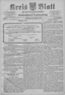 Kreis Blatt f&uuml;r den Kreis Neutomischeler zugleich Hopfenzeitung 1905.01.13 Jg.24 Nr4