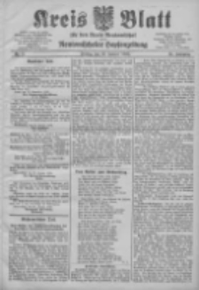 Kreis Blatt f&uuml;r den Kreis Neutomischeler zugleich Hopfenzeitung 1905.01.27 Jg.24 Nr8