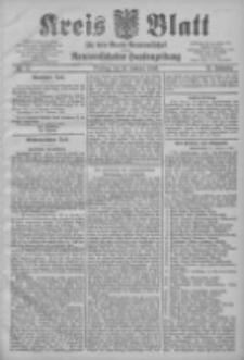 Kreis Blatt f&uuml;r den Kreis Neutomischeler zugleich Hopfenzeitung 1905.02.21 Jg.24 Nr15