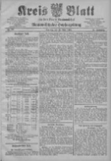 Kreis Blatt f&uuml;r den Kreis Neutomischeler zugleich Hopfenzeitung 1905.05.16 Jg.24 Nr39