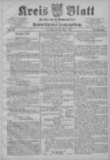 Kreis Blatt f&uuml;r den Kreis Neutomischeler zugleich Hopfenzeitung 1905.05.30 Jg.24 Nr43