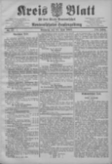 Kreis Blatt f&uuml;r den Kreis Neutomischeler zugleich Hopfenzeitung 1905.06.14 Jg.24 Nr47
