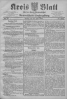 Kreis Blatt für den Kreis Neutomischeler zugleich Hopfenzeitung 1905.06.16 Jg.24 Nr48