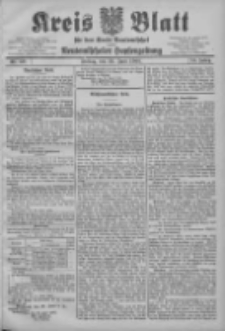 Kreis Blatt f&uuml;r den Kreis Neutomischeler zugleich Hopfenzeitung 1905.06.23 Jg.24 Nr50