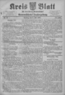 Kreis Blatt f&uuml;r den Kreis Neutomischeler zugleich Hopfenzeitung 1905.07.04 Jg.24 Nr53