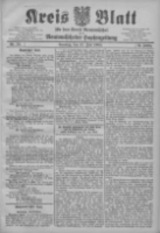 Kreis Blatt für den Kreis Neutomischeler zugleich Hopfenzeitung 1905.07.11 Jg.24 Nr55