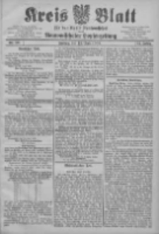 Kreis Blatt f&uuml;r den Kreis Neutomischeler zugleich Hopfenzeitung 1905.07.14 Jg.24 Nr56