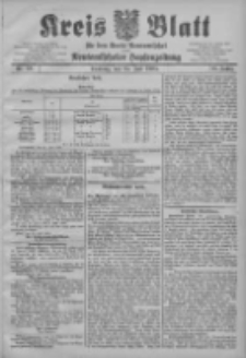 Kreis Blatt f&uuml;r den Kreis Neutomischeler zugleich Hopfenzeitung 1905.07.25 Jg.24 Nr59