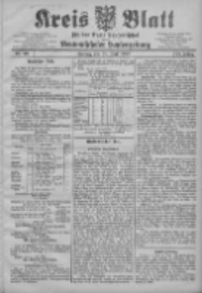 Kreis Blatt f&uuml;r den Kreis Neutomischeler zugleich Hopfenzeitung 1905.07.28 Jg.24 Nr60