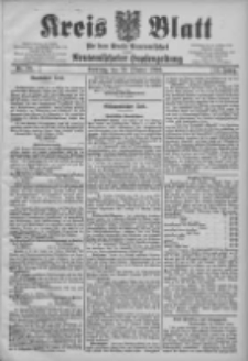 Kreis Blatt f&uuml;r den Kreis Neutomischeler zugleich Hopfenzeitung 1905.10.24 Jg.24 Nr85