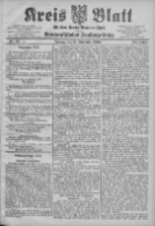 Kreis Blatt f&uuml;r den Kreis Neutomischeler zugleich Hopfenzeitung 1905.11.17 Jg.24 Nr92