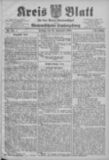 Kreis Blatt für den Kreis Neutomischeler zugleich Hopfenzeitung 1905.11.24 Jg.24 Nr94