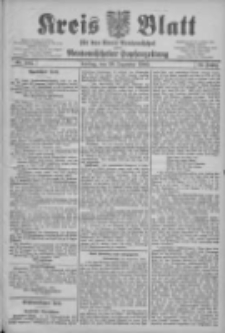 Kreis Blatt f&uuml;r den Kreis Neutomischeler zugleich Hopfenzeitung 1905.12.29 Jg.24 Nr104