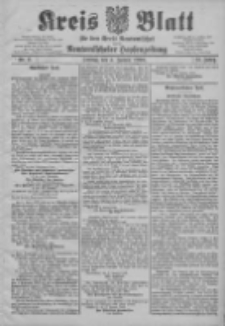 Kreis Blatt f&uuml;r den Kreis Neutomischeler zugleich Hopfenzeitung 1906.01.05 Jg.25 Nr2
