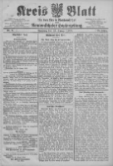 Kreis Blatt f&uuml;r den Kreis Neutomischeler zugleich Hopfenzeitung 1906.01.30 Jg.25 Nr9