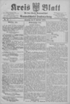 Kreis Blatt f&uuml;r den Kreis Neutomischeler zugleich Hopfenzeitung 1906.02.06 Jg.25 Nr11