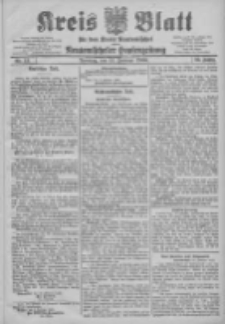 Kreis Blatt f&uuml;r den Kreis Neutomischeler zugleich Hopfenzeitung 1906.02.13 Jg.25 Nr13