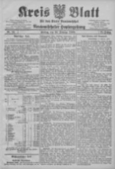 Kreis Blatt f&uuml;r den Kreis Neutomischeler zugleich Hopfenzeitung 1906.02.16 Jg.25 Nr14
