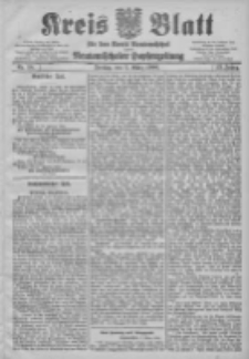 Kreis Blatt f&uuml;r den Kreis Neutomischeler zugleich Hopfenzeitung 1906.03.02 Jg.25 Nr18
