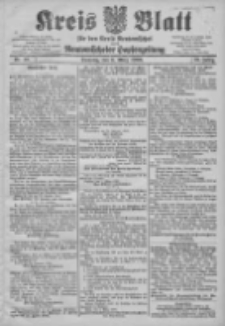 Kreis Blatt f&uuml;r den Kreis Neutomischeler zugleich Hopfenzeitung 1906.03.06 Jg.25 Nr19