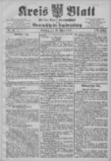 Kreis Blatt f&uuml;r den Kreis Neutomischeler zugleich Hopfenzeitung 1906.03.13 Jg.25 Nr21