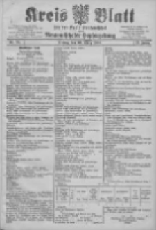 Kreis Blatt f&uuml;r den Kreis Neutomischeler zugleich Hopfenzeitung 1906.03.30 Jg.25 Nr26