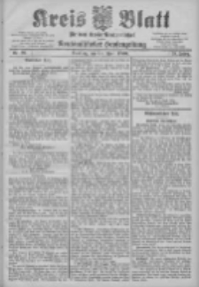 Kreis Blatt f&uuml;r den Kreis Neutomischeler zugleich Hopfenzeitung 1906.04.10 Jg.25 Nr29