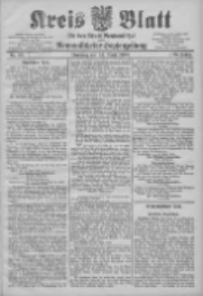 Kreis Blatt f&uuml;r den Kreis Neutomischeler zugleich Hopfenzeitung 1906.04.24 Jg.25 Nr33