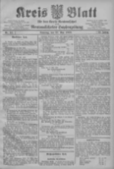 Kreis Blatt f&uuml;r den Kreis Neutomischeler zugleich Hopfenzeitung 1906.05.22 Jg.25 Nr41