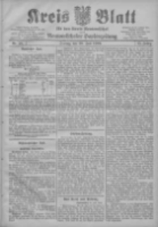 Kreis Blatt f&uuml;r den Kreis Neutomischeler zugleich Hopfenzeitung 1906.07.20 Jg.25 Nr58