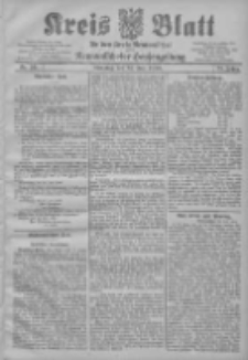 Kreis Blatt f&uuml;r den Kreis Neutomischeler zugleich Hopfenzeitung 1906.07.24 Jg.25 Nr59