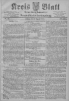 Kreis Blatt für den Kreis Neutomischeler zugleich Hopfenzeitung 1906.08.03 Jg.25 Nr62