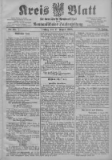 Kreis Blatt für den Kreis Neutomischeler zugleich Hopfenzeitung 1906.08.17 Jg.25 Nr66