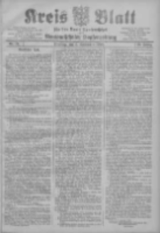 Kreis Blatt f&uuml;r den Kreis Neutomischeler zugleich Hopfenzeitung 1906.09.04 Jg.25 Nr71