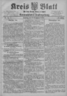 Kreis Blatt f&uuml;r den Kreis Neutomischeler zugleich Hopfenzeitung 1906.09.18 Jg.25 Nr75