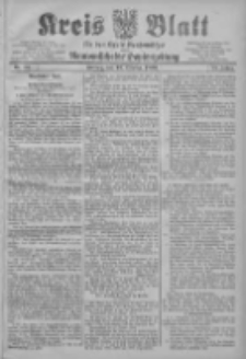 Kreis Blatt f&uuml;r den Kreis Neutomischeler zugleich Hopfenzeitung 1906.10.12 Jg.25 Nr82