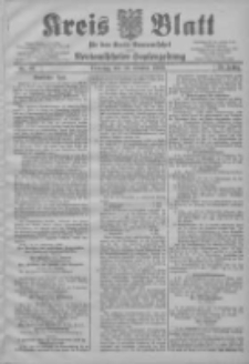 Kreis Blatt f&uuml;r den Kreis Neutomischeler zugleich Hopfenzeitung 1906.10.16 Jg.25 Nr83