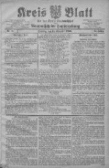 Kreis Blatt f&uuml;r den Kreis Neutomischeler zugleich Hopfenzeitung 1906.11.13 Jg.25 Nr91