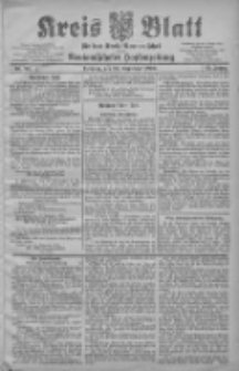 Kreis Blatt f&uuml;r den Kreis Neutomischeler zugleich Hopfenzeitung 1906.11.20 Jg.25 Nr93