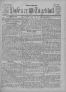 Posener Tageblatt 1901.11.23 Jg.40 Nr549