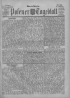Posener Tageblatt 1901.11.24 Jg.40 Nr551
